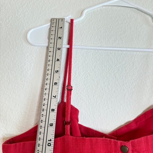 🌺 Cherry Red Cutie! Button-Front Sundress w/ Pockets – Size M🌺Preloved - Picture 13 of 16